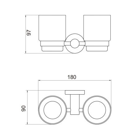 Стакан Savol S-005668Q