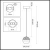 Светильник подвесной Odeon Light Roni (Рони) 5036/9L