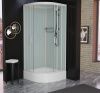 Душевая кабина Frank 123009 90х90 четверть круга с крышей ориентация универсальная