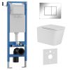 Комплект унитаз с инталляцией и клавишей смыва Iberica Blanca TOLEDO ALTO IB.001M.TLA.234.1131