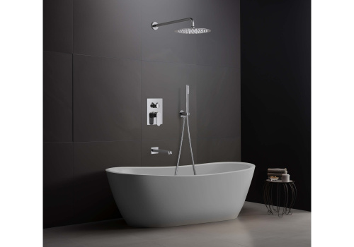 Душевая система Aquatek ОБЕРОН AQ1273CR встраиваемая в стену - фото 5