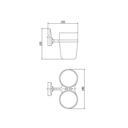 Стакан Fashun A1608