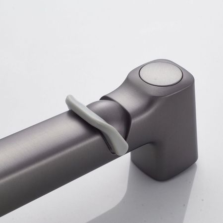 Гигиенический душ со смесителем Shevanik S6805T оружейная сталь