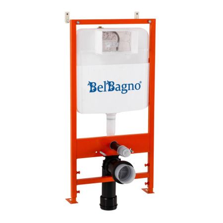 Инсталляция для унитаза с кнопкой BelBagno  BB026/BB071CR
