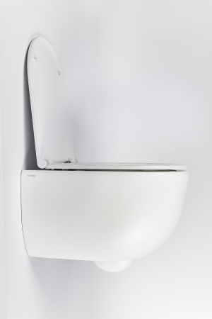 Чаша унитаза подвесная Galassia Dream 7334MT цвет белый матовый без сиденья безободковая каскадный смыв