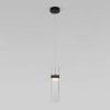 Светильник подвесной Eurosvet Lumen (Лумен) 50244/1 LED черный/прозрачный