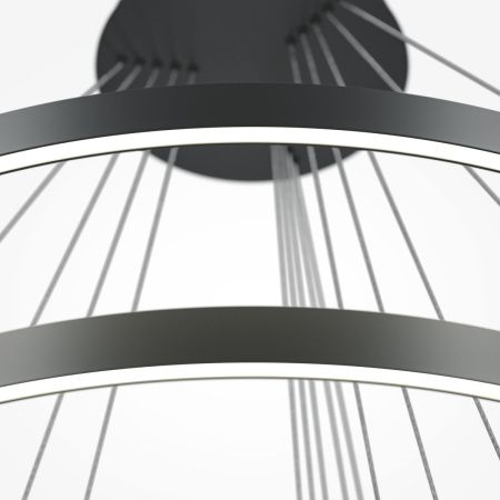 Люстра подвесная Maytoni Rim Modern MOD058PL-L200BK
