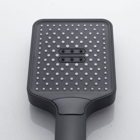 Душевая стойка Shevanik S4636H настенная цвет черный