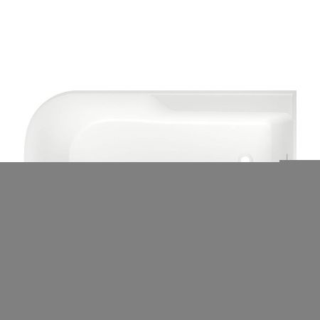 Ванна акриловая Wellsee Camellia 2.0 236202000 170х80 отдельностоящая асимметричная с ножками