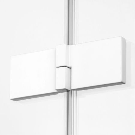 Душевой уголок New Trendy AVEXA White EXK-2758 120х100 стекло прозрачное профиль белый без поддона