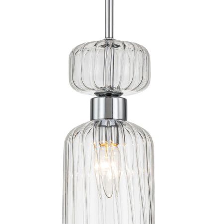 Светильник подвесной Escada Gloss (Глосс) 1141/1S Chrome/Clear