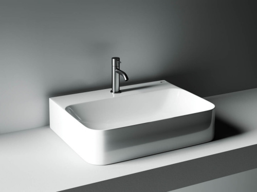 Раковина из сантехнического фарфора Ceramica Nova AURA 61 см CN2001 подвесная цвет белый - фото 4