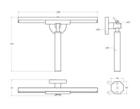 Скребок-водосгон CEZARES RELAX RELAX-SV-01