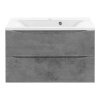 Тумба под раковину Vincea Mia VMC-2MA750BT 74х50х44 подвесная цвет серый