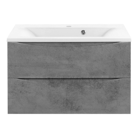 Тумба под раковину Vincea Mia VMC-2MA750BT 74х50х44 подвесная цвет серый
