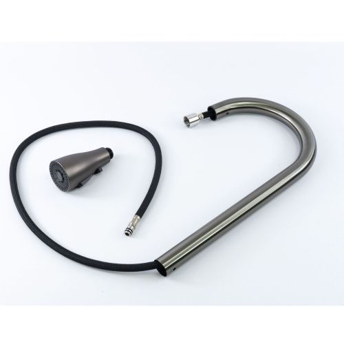 Кухонная мойка Fmark FSC003Q 75х46 цвет графит поверхность матовая - фото 3