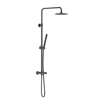 Душевая стойка Damixa Scandinavian Pure 936800300 настенная цвет черный Душевая стойка Damixa Scandinavian Pure 936800300 настенная цвет черный