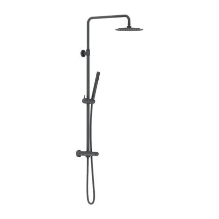 Душевая стойка Damixa Scandinavian Pure 936800300 настенная цвет черный