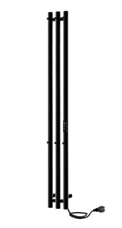 Полотенцесушитель электрический Indigo Style 3 LSE120-13BRRt 15х120 черный