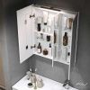 Зеркало-шкаф Alavann Cosmetic ALV0771001 80х80 подвесной цвет белый