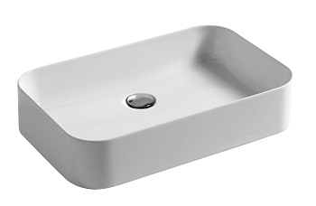 Раковина керамическая Disegno Ceramica Slim SL06038055 60х38 накладная цвет коричневый