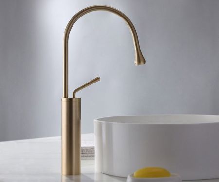Смеситель для раковины Bronze de Luxe SCANDI 9015BR на столешницу бронза