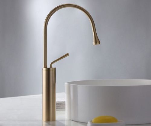 Смеситель для раковины Bronze de Luxe SCANDI 9015BR на столешницу бронза - фото 4