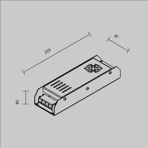 Источник напряжения Maytoni Led Strip 811004 - фото 4