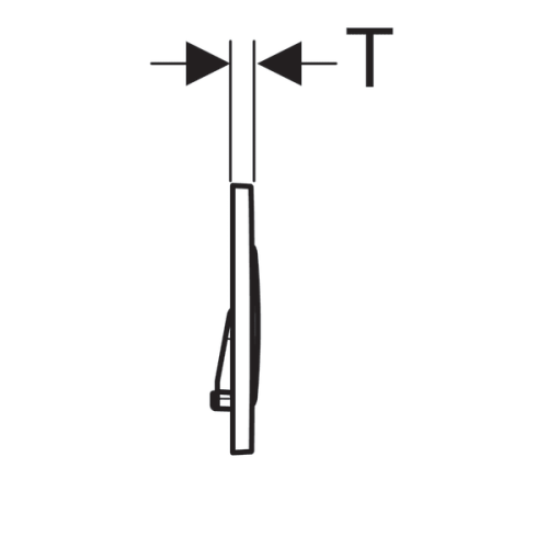 Клавиша смыва механическая Geberit Sigma 20 115.882.11.1 цвет белый - фото 4