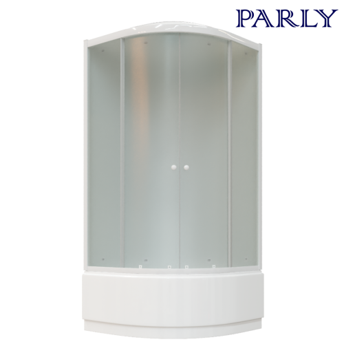 Душевая кабина Parly Bianco EB921 90х90 четверть круга - фото 3