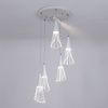 Люстра каскадная LED4U L7106-6 WТ