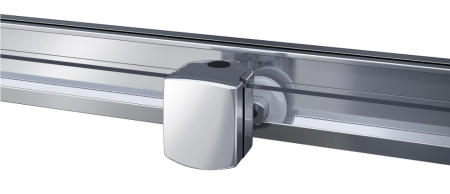 Душевой уголок GOOD DOOR SPIRIT СП00024 90х90 стекло прозрачное профиль хром без поддона