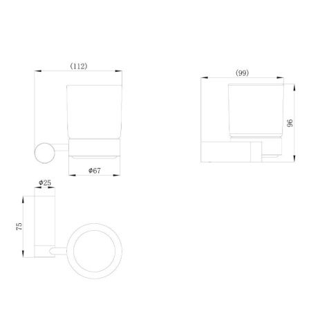 Стакан Raiber RPB-80007