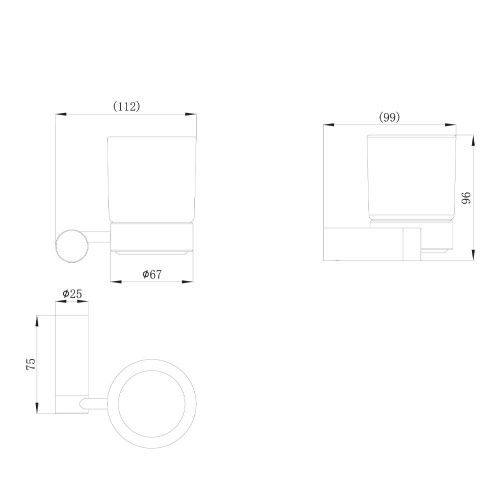 Стакан Raiber RP-80007 - фото 3
