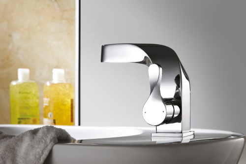 Смеситель Bravat Wave F174108C-2 на столешницу хром - фото 2