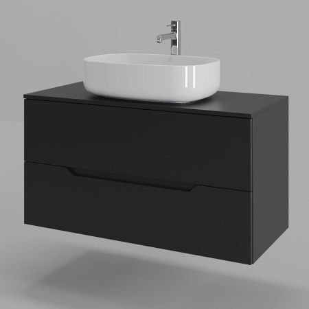 Тумба с раковиной Orange Line Li-100TubMDF+B07-540W 100х50