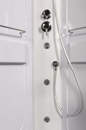 Душевая кабина AvaCan L602RGM 120х80 асимметричная с крышей ориентация правая