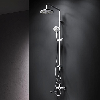 Душевая стойка Am.Pm Gem F40890A94 настенная цвет хром