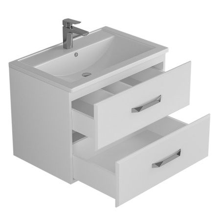 Тумба с раковиной Uperwood Foster 291020530 70х50 цвет белый