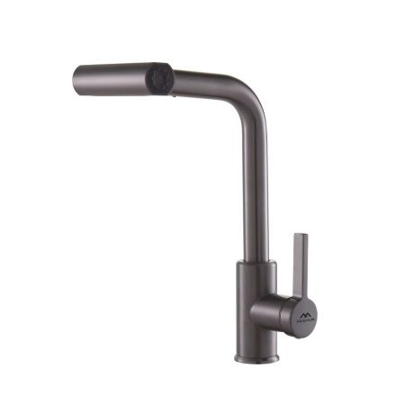 Смеситель для кухни Fashun A56131-17 на мойку графит