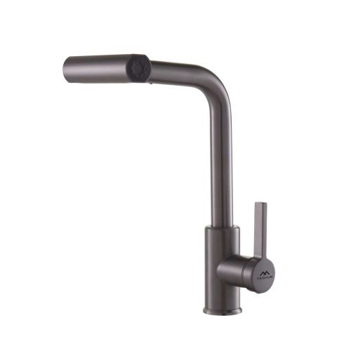 Смеситель для кухни Fashun A56131-17 на мойку графит - фото 2