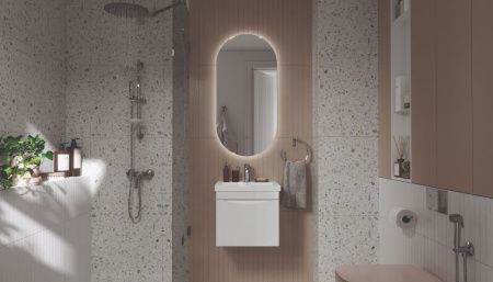 Тумба под раковину Velvex VIZO tp.VIZ.COM.50.1Y 50х40 подвесная цвет белый