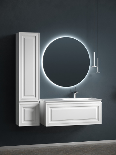 Тумба под раковину Sancos Very VR100RW 100х45х41 подвесная цвет белый - фото 3