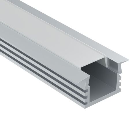 Алюминиевый профиль встраиваемый с накладным фланцем Maytoni Led Strip ALM006S-2M