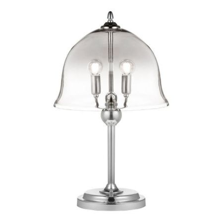 Настольная лампа Lumina Deco Helmetti (Хелметти) LDT 6821-4 CHR