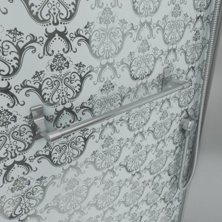 Душевая кабина Niagara Luxe 7799WBK 90х90 пятиугольная без крыши ориентация универсальная