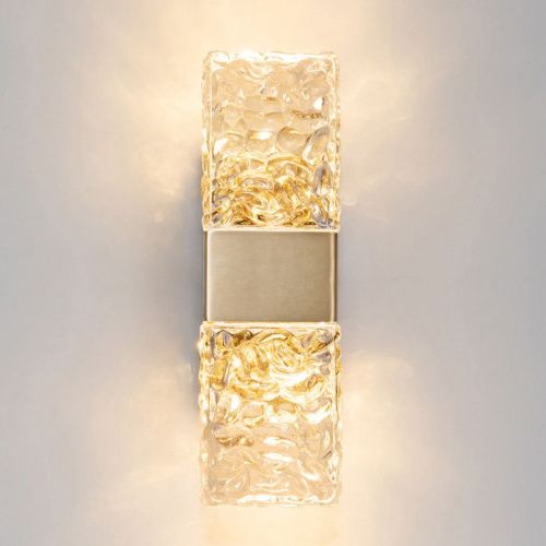 Светильник настенный Delight Collection Wall lamp (Валл ламп) 88068W gold/clear - фото 4