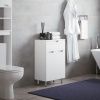Комод Corozo Лея SD-00001510 50х30 напольный цвет белый
