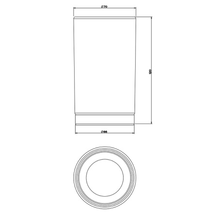Стакан Gessi Emporio accessories 38833#149