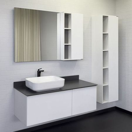 Тумба с раковиной Comforty Милан 00-00013784СF 120х50 подвесная цвет белый